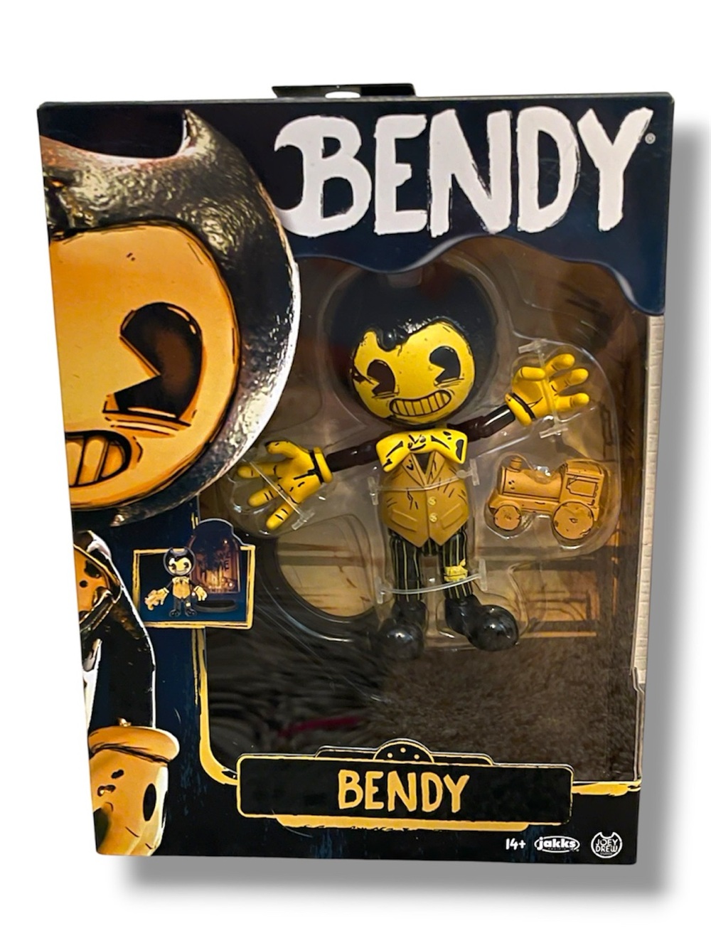 Bendy Yellow & Black Action Figure Toy by Bendy